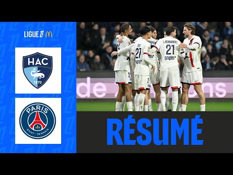 HAVRE AC - PARIS SAINT-GERMAIN (0-1) | Week 24 - Ligue 1 McDonald's 25/26