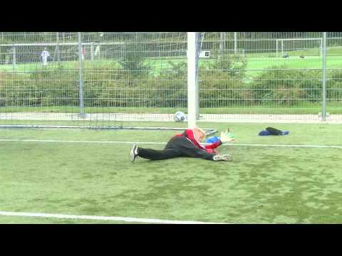 Damian Stiemer, 12 jaar, keeperstraining Atam Koroglu, d.d. 22-08-2014