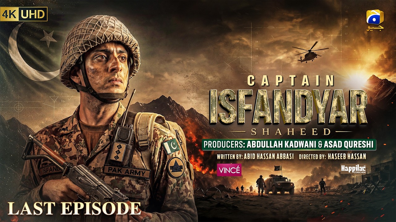 Captain Isfandyar Shaheed Last Ep 03 [Eng Sub] Presented by Vince Nuvex Shampoo & Happilac Paints