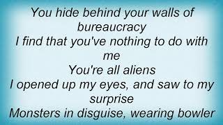 Hazel O&#39;connor - Monsters In Disguise Lyrics