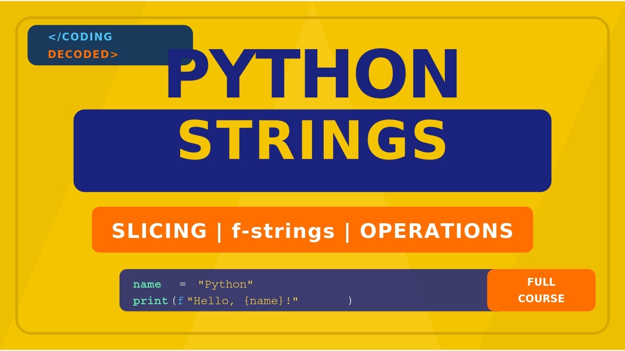 This One Python Skill Will Save You Hours — Strings Explained!