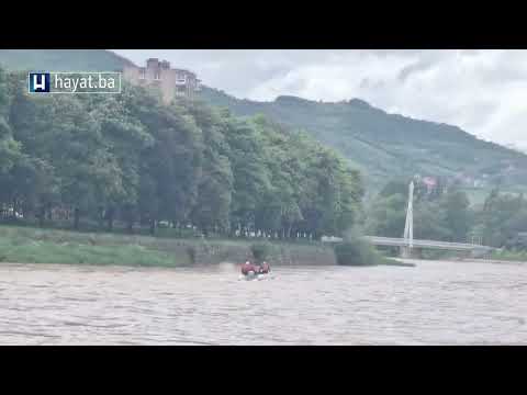 DRAMA U ZENICI: GRAĐANI PRIJAVILI DA TIJELO PLUTA RIJEKOM BOSNOM, IZVUČENO JE NA OBALU