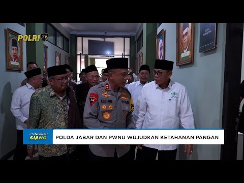 KAPOLDA JABAR BERSILATURAHMI KE PWNU WUJUDKAN KETAHANAN PANGAN DAN TOLERANSI