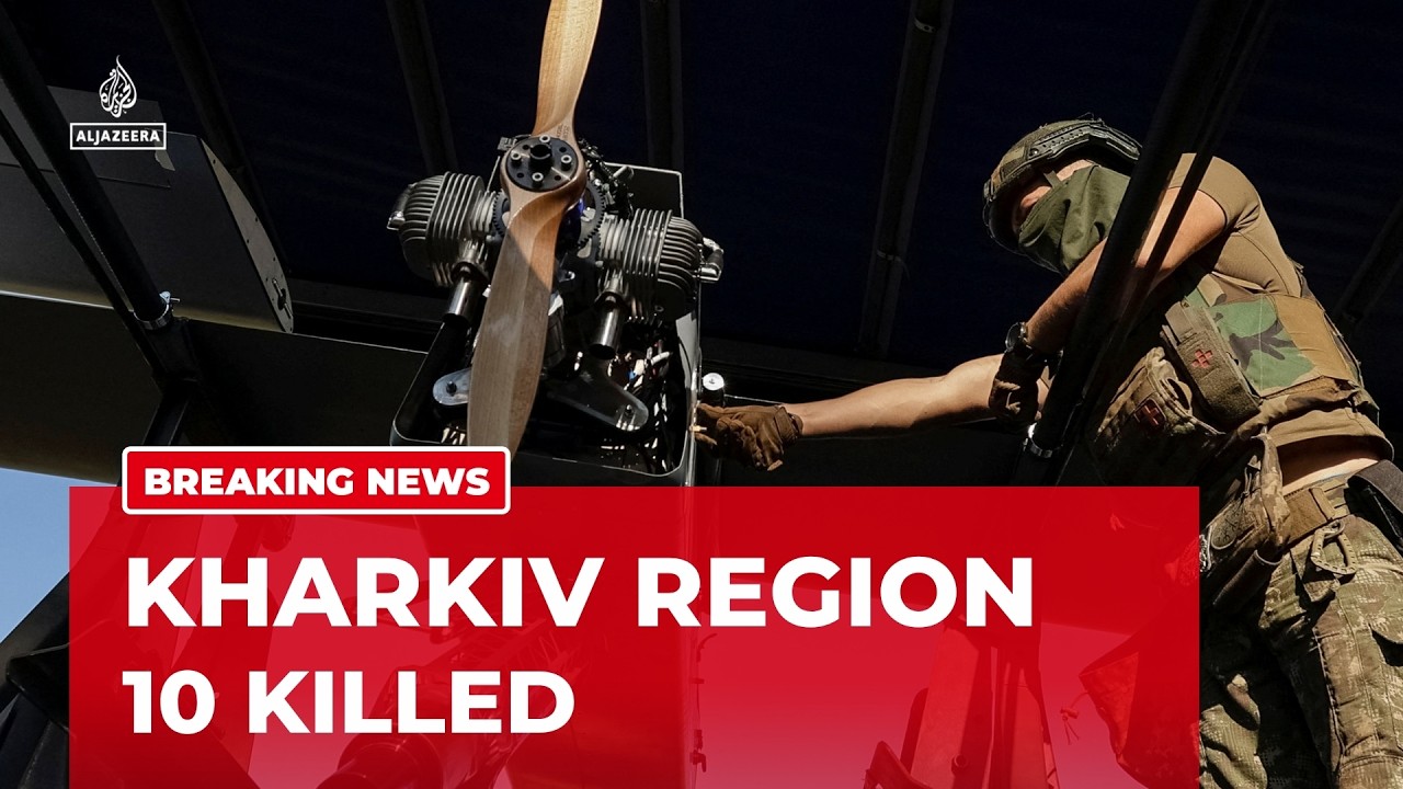 Russia strikes Ukraine: At least 10 people killed in Ukraine's Kharkiv region