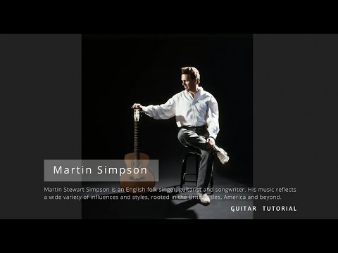 Guitar TAB - Martin Simpson : Santa Cruz | Tutorial Sheet Lesson #iMn