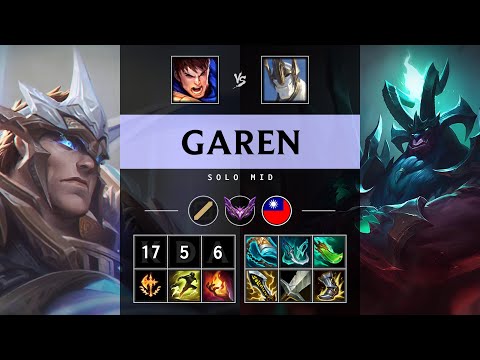 Garen Mid vs Galio - TW Master Patch 25.14