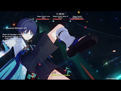 C1 Raiden Hyper & C0 Wanderer Triple Anemo - Spiral Abyss 3.6 ( Floor 12 )