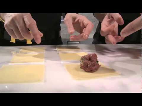 Bite Me Makes Beef & Bok Choy Pot Stickers