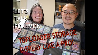 Let&#39;s Talk Pokemon - How to store cards, top loaders, and binder review!  Hidden Fates Pack Opening!