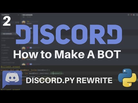Discord py Rewrite Tutorial 1 How to Create a Discord Bot With Python