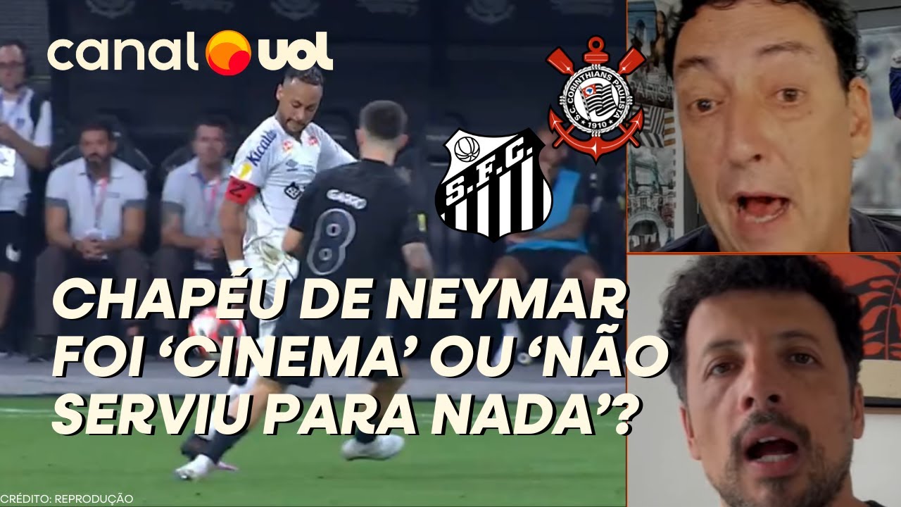 CHAPÉU DE NEYMAR EM GARRO FOI 'CINEMA' OU NÃO SERVIU DE NADA? PVC E HERNAN DEBATEM