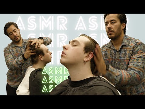 The best head massage in London? ASMR no talking sleep sounds.