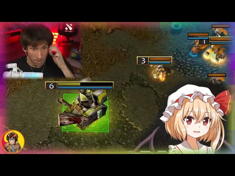 Kassel vs. Dendi (1vs1 in Warcraft 3)