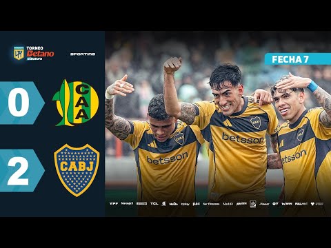 ALDOSIVI 0 - 2 BOCA | Resumen del partido | #TorneoBetano Clausura 2025