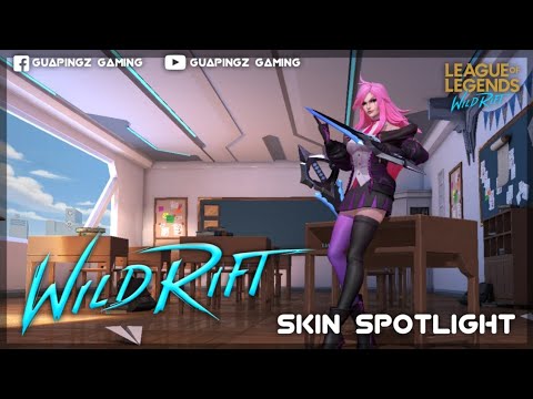 BATTLE ACADEMIA KATARINA Wild Rift SKIN SPOTLIGHT | LOLWR |