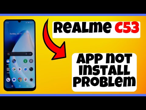 App not install problem Realme C53 || How to solve app not installing issues