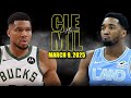 Cleveland Cavaliers Vs Milwaukee Bucks Full Game Highlights March 9 2025 2024 25 NBA Season