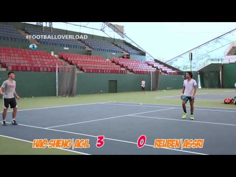 S5 EP38: Football Tennis -  Hao Sheng/ Agil vs Reuben / Assri