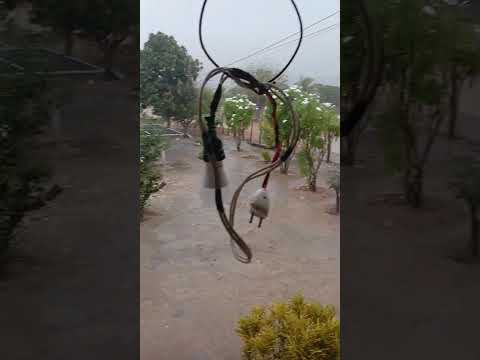 lagoa de prudente próximo a Ipupiara Bahia está chovendo muito