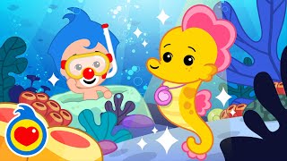 Cavalinho Marinho 🌊 🩵 | Música Infantil com Um Herói do Coração ❤️