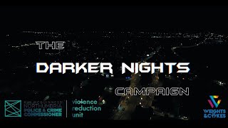 Darker Nights Campaign from Weights and Cakes funded by Northumbria Police Commissioner
