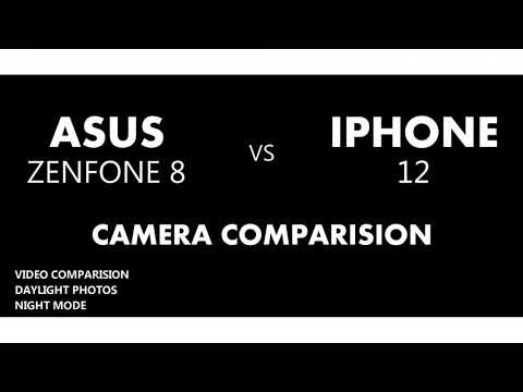 IPHONE 12 VS Asus ZenFone 8 CAMERA 📷 TEST