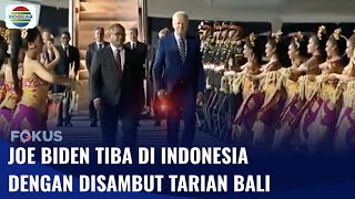 Download lagu Presiden Amerika Serikat Joe Biden Tiba di Bali untuk Menghadiri KTT G20 | Fokus mp3