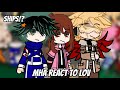 Mha React To Lov