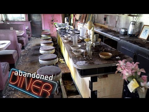 This Abandoned 1950's Diner is a Time Capsule