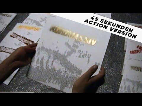 Nordmassiv Schlachtplatte LP - Covergestaltung Making Of_45sek
