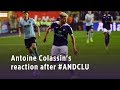 Antoine Colassin's reaction after #ANDCLU