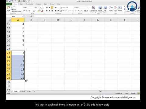 How to use Excel - Data Entry - Microsoft Excel Tutorials