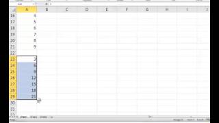 How to use Excel - Data Entry - Microsoft Excel Tutorials