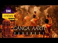 FULL GANGA AARTI VARANASI BANARAS GHAT AARTI Holy River Ganges Hindu Worship Ritual