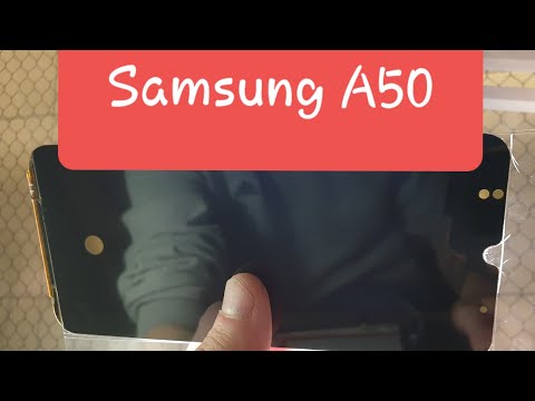замена стекла Samsung A50 Самсунг разборка как разобрать а50 change glass replacement Samsung a50