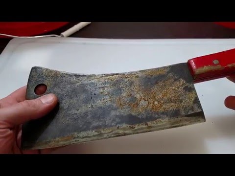 Antique cleaver - Bridge tool co. St. Louis U.S.A. episode 6 classic knife sunday