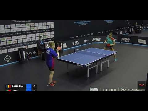 Otocec 2022, U19 Gr.1 - Elena Zaharia vs Matilde Pinto