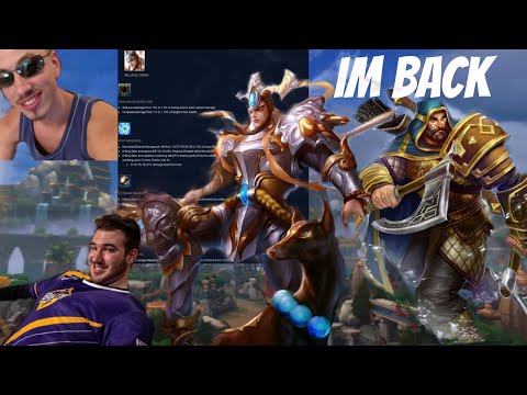 BACK ON YOUTUBE!! CARRYING GMS WITH REWORKED ERLANG AND VENENU'S ULLR!! - Grandmasters Erlang Jungle