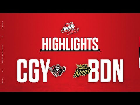 Calgary Hitmen at Brandon Wheat Kings 10/07 | WHL Highlights 2023-24