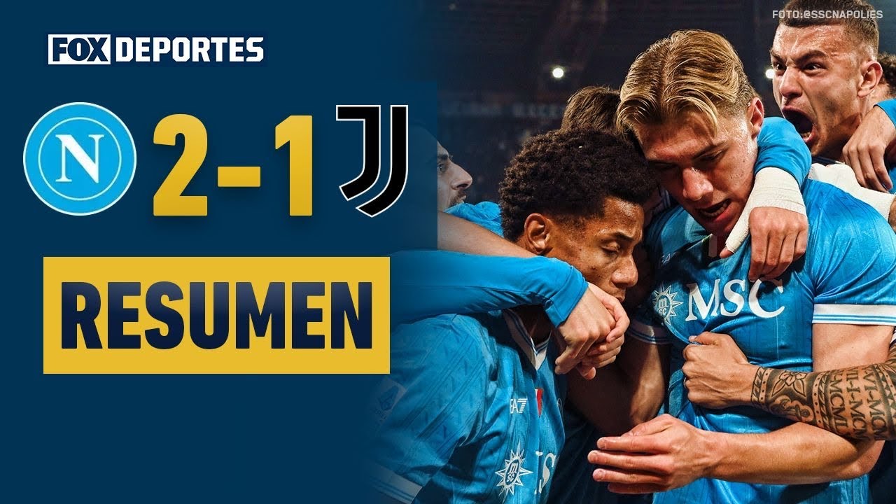 😎🔥 ¡NAPOLI ES LÍDER! | Napoli 2-1 Juventus | Serie A 2025 | Jornada 14 | HIGHLIGHTS