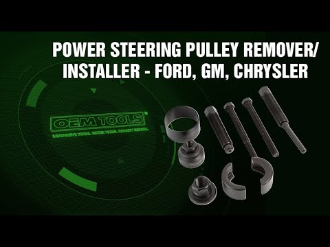 OEMTOOLS 37031 Power Steering Pulley Remover and Installer - Ford, GM, Chrysler