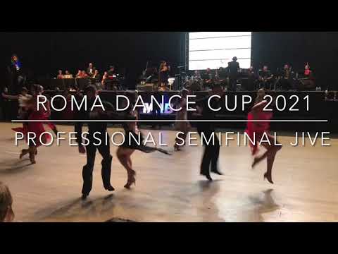 Roma Dance Cup 2021| Professional Latin| Jive| Semifinal