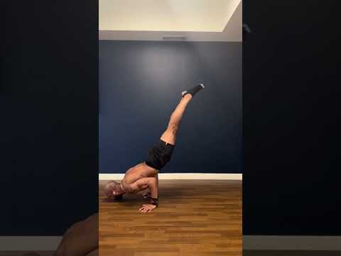 Elbow Lever to Handstand (190cm/92Kg)