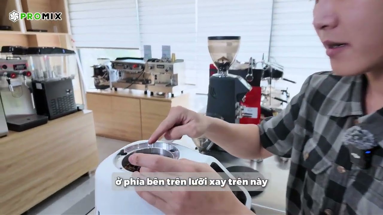 HƯỚNG DẪN VỆ SINH MÁY XAY CÀ PHÊ TÍCH HỢP CÂN PG83E