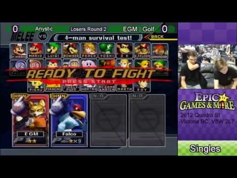 EGM JULY SSBM - ANYSTIC vs EGM | GOLF