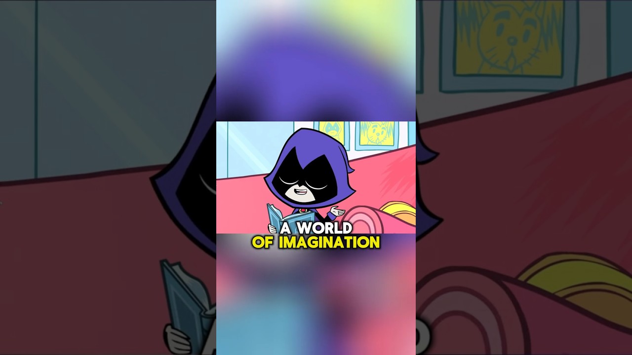 Raven SHOWS Titans new HOBBY! #reels #teentitansgo #funny #dc #cartoon #shorts
