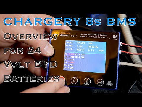 Chargery BMS Overview for BYD 24 Volt Batteries