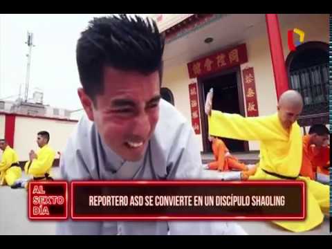 Reportero de ASD se convierte en un discípulo Shaolín