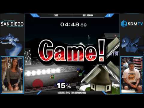 LSSD 112 - Cakes (Peach) vs. B2S | Gigajohn (Falco) - SSBM WR1 - Smash Melee