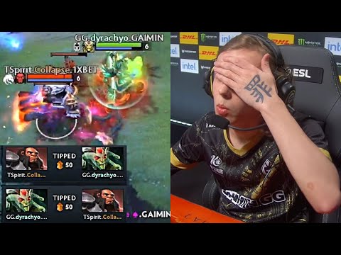 Dyrachyo Reaction When Collapse Deleted His Medusa in 1 Shot | The Berlin Major Dota 2